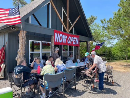 Grand opening of RV park